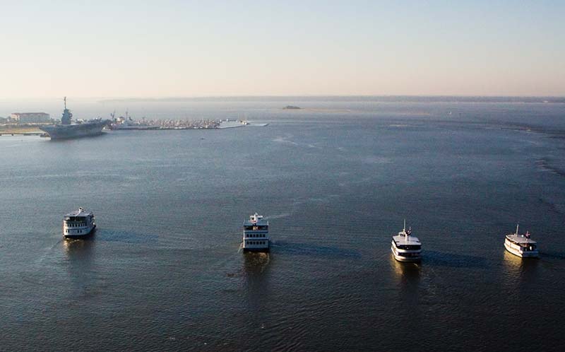 charleston harbor sailing tours